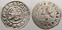 Böhmen pfennig Ludwig I. (II.) Jagello 1516-1526.