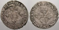Frankreich Demi Gros de Nestle Heinrich II. 1547-1559.