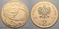 Polen-Republik 1990 bis Heute 2 Zlote (Paderewski) Republik Polen seit 1990. -