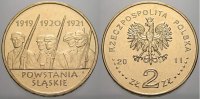 Polen-Republik 1990 bis Heute 2 Zlote (Oberschlesien) 2011 Republik Polen seit 1990. Unzirkuliert