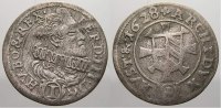 Schlesien-Der oberste Lehnsherr 1 Kreuzer Ferdinand II. 1619-1637.