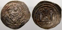 Salzburg, Erzbistum Pfennig Adalbert III. von Böhmen 1168-1177 und 1183-1200.