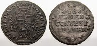 Sachsen-Hildburghausen 2 1/2 Kreuzer Ernst Friedrich Karl 1745-1780.