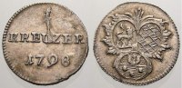 Löwenstein-Wertheim-Rochefort 1 Kreuzer Dominik Constantin 1789-1806.