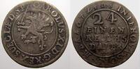 Pommern-unter schwedischer Besetzung 1/24 Taler Karl XI 1660-1697.