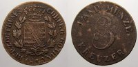 Sachsen-Coburg-Gotha 3 Kreuzer Ernst I. 1826-1844.