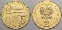 Polen-Republik 1990 bis Heute 2 Zlote (Feuersteinbergwerk) 2012 Republik Polen seit 1990. Unzirkuliert