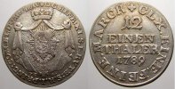 Reuss, ältere Linie zu Obergreiz 1/12 Taler (Doppelgroschen) Heinrich XI. 1723-1800.