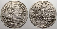 Polen-Litauen 3 Gröscher 1 Sigismund III. 1587-1632.