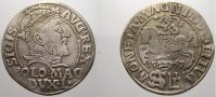Polen-Litauen Litauer Groschen Sigismund August 1544-1572.