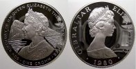 Gibraltar 1 Crown Elizabeth II. seit 1952.