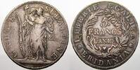 Italien-Subalpina (Piemonte) 5 Francs An 10 1802 Sehr schön+ mit schöner Patina