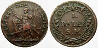 Schweden 1 Daler Silvermynt Karl XII. 1697-1718.
