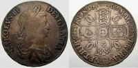 Großbritannien Silver Crown Charles II. 1660-1685.