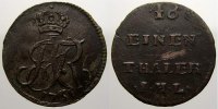 Pommern-unter schwedischer Besetzung 1/48 Taler Adolph Friedrich 1751-1771.