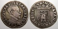 Frankreich-Lothringen Teston Karl III. 1545-1608.