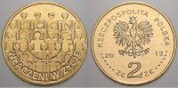 Polen-Republik 1990 bis Heute 2 Zlote (Behinderte) Republik Polen seit 1990. -