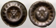 Mecklenburg, Fürstentum, seit 1348 Herzogtum Hohlpfennig 13. Jahrhundert.