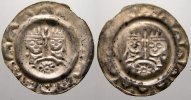 Donauwörth, königliche Münzstätte Brakteat Kaiser Heinrich VI. 1190-1197.