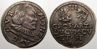 Kurland 3 Gröscher Wilhelm von Kettler 1587-1616.