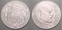 Frankreich 100 Francs 1985 Fünfte Republik seit 1958. Stempelglanz