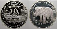 Frankreich 10 Francs (1 1/2 Euro) 1996 Fünfte Republik seit 1958. Polierte Platte, leicht angelaufen