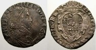 Italien-Neapel 1622 Philipp IV. von Spanien 1621-1665. Sehr schön mit schöner Patina