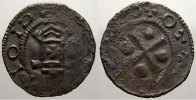 Mainz, Königliche und kaiserliche Münzstätte Denar Otto III. 983-1002.