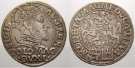 Polen-Litauen Litauer Groschen Sigismund August 1544-1572.