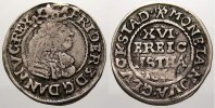 Dänemark 3 Skilling lybsk Friedrich III 1648-1670.