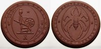 Porzellan Porzellanmedaille Porzellanmedaillen. -
