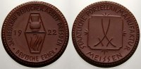 Porzellan Porzellanmedaille Porzellanmedaillen. -
