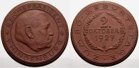Porzellan Porzellanmedaille Porzellanmedaillen. -