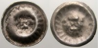 Mecklenburg, Fürstentum, seit 1348 Herzogtum Hohlpfennig 13. Jahrhundert.