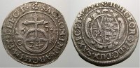 Sachsen-Albertinische Linie 1/24 Taler (Groschen) Johann Georg II. 1656-1680.