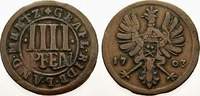 Rietberg, Grafschaft Cu 4 Pfennig Maximilian Ulrich 1699-1746.