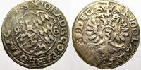 Pfalz-Zweibrücken 3 Kreuzer (Groschen) Johann I. 1569-1604.