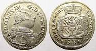 Württemberg 15 Kreuzer Karl Eugen 1744-1793.