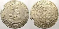 Schlesien-Liegnitz-Brieg 1/4 Taler (24 Kipperkreuzer) Georg Rudolf 1602-1653.