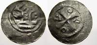 Magdeburg, Reichsmünzstätte Denar Otto I. - Otto III. Zweite Hälfte 10. Jahrhundert.