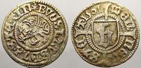 Pommern-Stettin Witten (1/2 Schilling) Bogislaw X. 1474-1523.