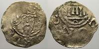 Mainz, Königliche und kaiserliche Münzstätte Pfennig Heinrich III. mit Erzbischof Bardo von Oppershofen 1031-1051.