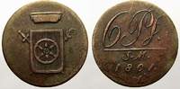 Mainz, Erzbistum 6 Pfennig Friedrich Karl Joseph 1774-1802.