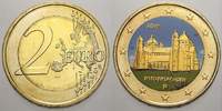 Deutschland 2 Euro (Farbe, vergoldet) 2014 D unzirkuliert