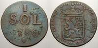 Luxemburg 1 Sol Joseph II. 1780-1790.