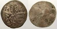 Haus Habsburg Einseitiger 2 Pfennig Ferdinand II. 1619-1637.