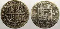 Spanien 1 Real Carlos III. 1759-1788.