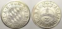 Bayern 2 Kreuzer (Halbbatzen) Maximilian I., als Kurfürst 1623-1651.