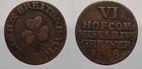 Sachsen-Limbach und Breitenbach Cu Marke mit Gegenstempel O, Porzellanfabrik Gotthelf Greiner. -