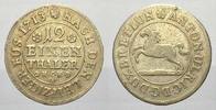Braunschweig-Wolfenbüttel 1/12 Taler Anton Ulrich, allein 1704-1714. -